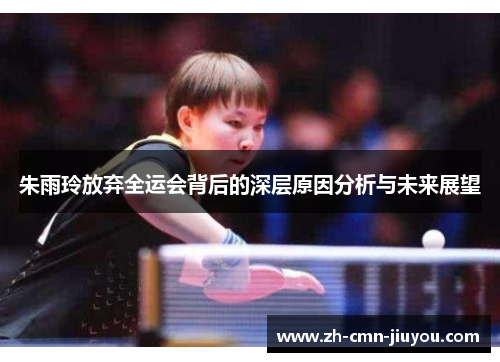 朱雨玲放弃全运会背后的深层原因分析与未来展望